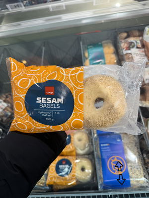 Billede af Coop Sesam Bagels