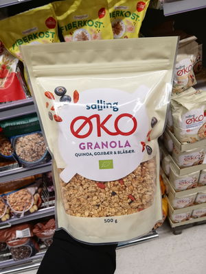 Billede af Salling Øko Granola med Quinoa, Gojibær & Blåbær