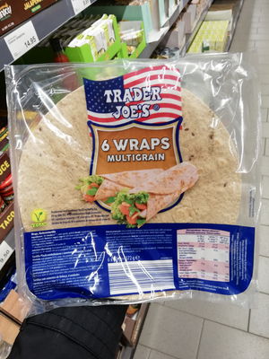 Billede af Trader Joe's Wraps Multigrain