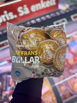 Billede af Omne Bröd Saffransbullar
