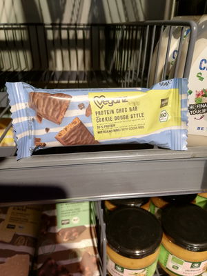 Billede af Veganz Protein Choc Bar Cookie Dough
