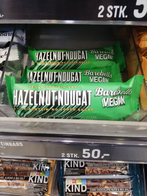 Billede af Barebells Proteinbar Hazelnut & Nougat