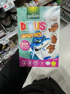 Billede af Gullón Dibus Sharkies