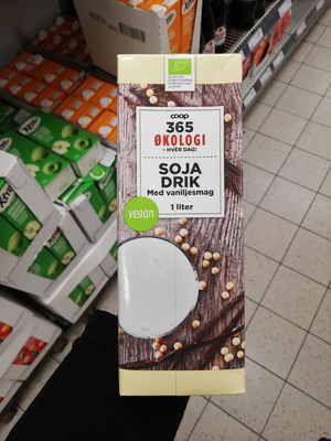 Billede af 365 Økologi Sojadrik med Vaniljesmag