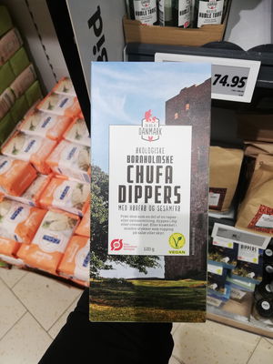 Billede af En Bid Af Danmark Bornholmske Chufa Dippers med Hørfrø og Sesamfrø