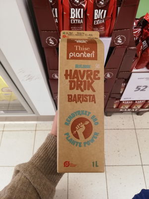 Billede af Thise planteri Havredrik Barista