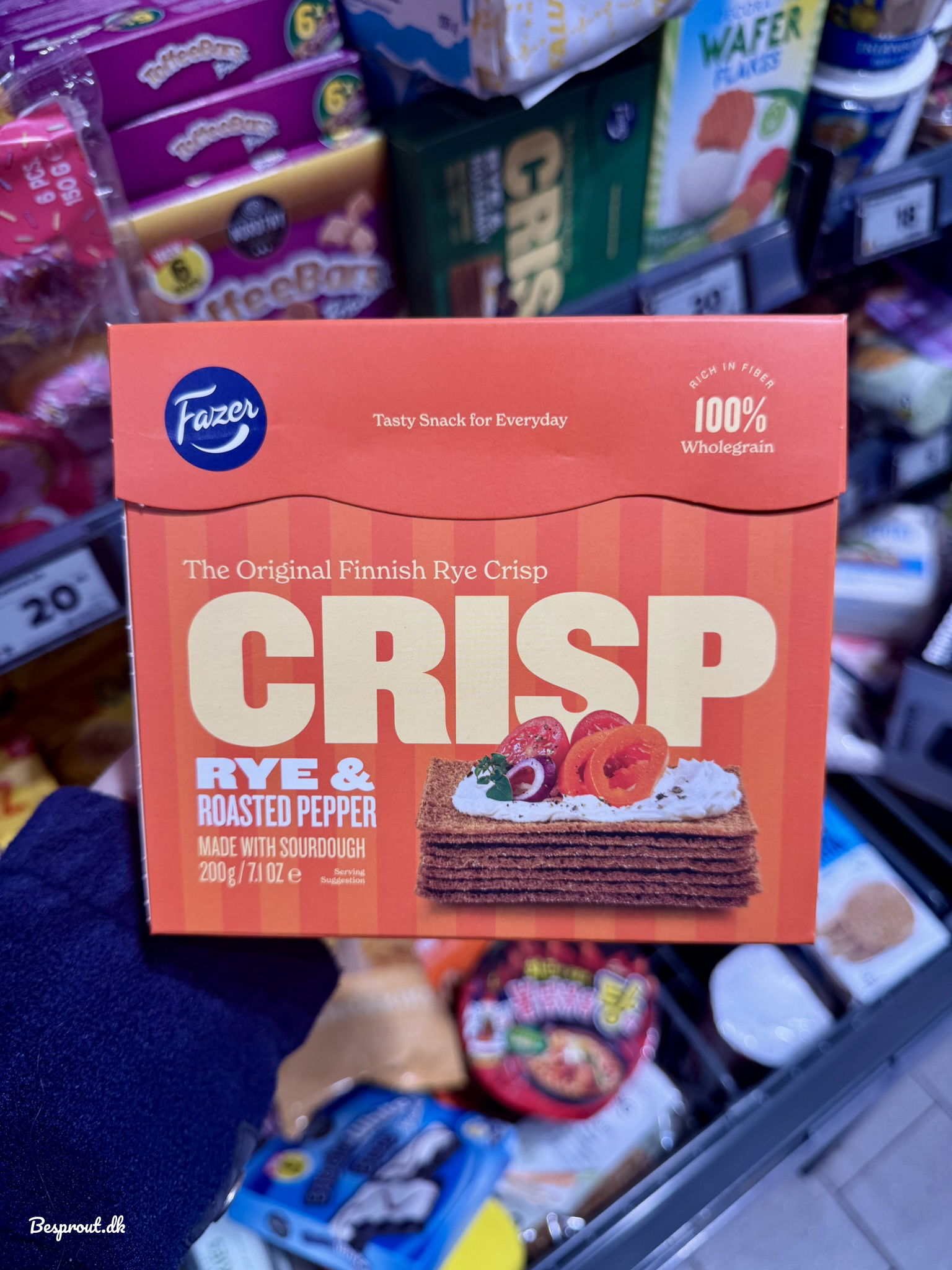 Billede af Fazer Crisp Rye & Roasted Pebber