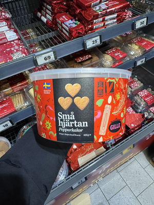 Billede af Gille Små Hjärtan Pepparkakor
