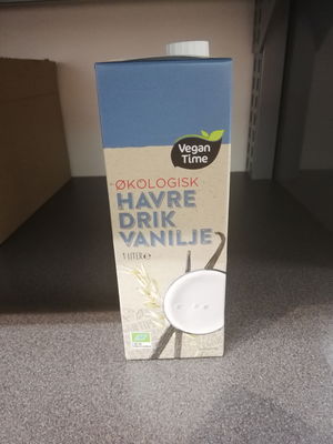 Billede af Vegan Time Havredrik Vanilje