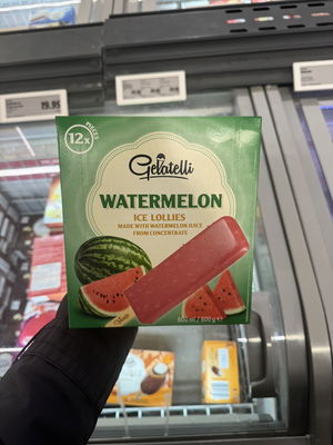 Billede af Gelatelli Watermelon Ice Lollies