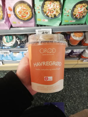 Billede af Grød Havregrød med Dadler, Kakaonibs og Kokosflager