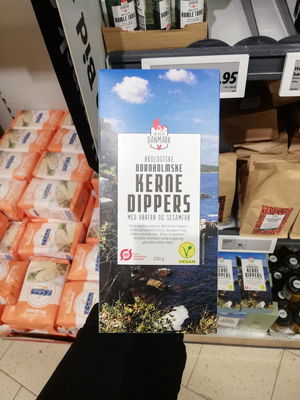 Billede af En Bid Af Danmark Bornholmske Kerne Dippers med Hørfrø og Sesamfrø