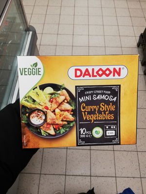 Billede af Daloon Mini Samosa Curry Style Vegetables