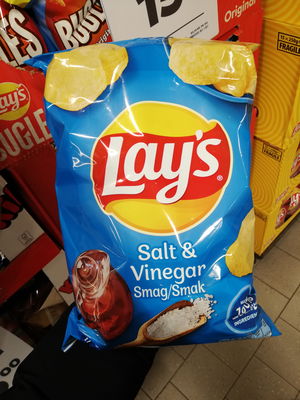Billede af Lay's Salt & Vinegar 
