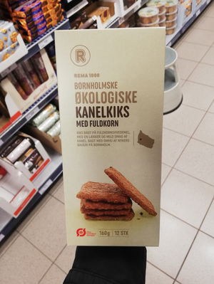 Billede af Rema 1000 Bornholmske Kanelkiks med Fuldkorn