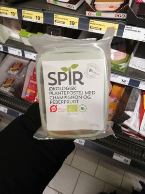 Billede af Spir Plantepostej med champignon og Peberfrugt