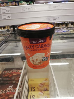 Billede af Naturli' Saltkaramel på risdrik