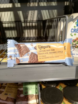 Billede af Veganz Protein Choc Bar Chocolate Brownie