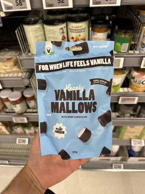 Billede af Heaply Vaniljeskum med Mørk Chokolade