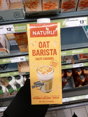 Billede af Naturli' Oat Barista Tasty Caramel