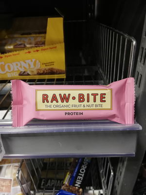Billede af Rawbite The Organic Fruit & Nut Bite, Protein