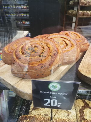 Billede af Føtex Bagerafdeling  Pizzasnegl Ajvar