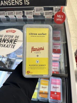 Billede af Hansens Is Citron Sorbet