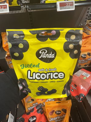 Billede af Panda Filled Licorice