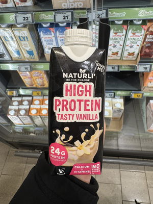 Billede af Naturli' High Protein Tasty Vanilla