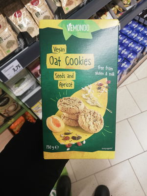 Billede af Vemondo Oat Cookies Seed and Apricot