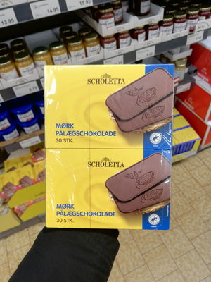 Billede af Scholetta Mørk Pålægschokolade