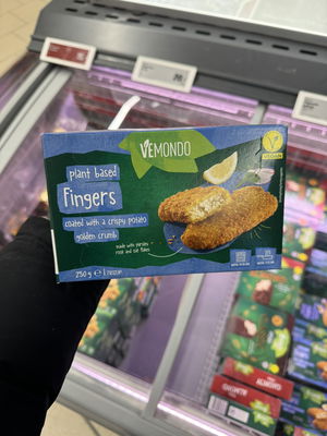 Billede af Vemondo Plant Based Fingers Coated With a Crispy Potato Golden Crumb