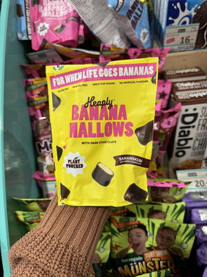 Billede af Heaply Skum med Banansmag og Mørk Chokolade