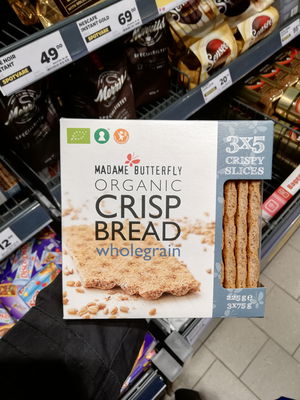 Billede af Madame Butterfly Crisp Bread Wholegrain