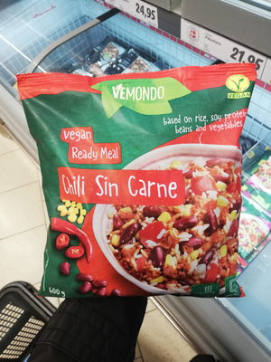 Billede af Vemondo Ready Meal Chili Sin Carne