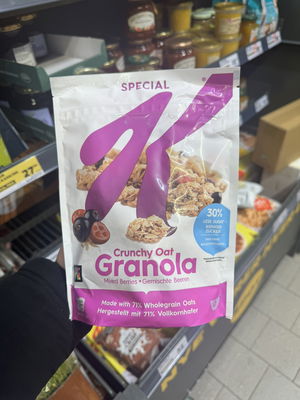Billede af Kellogg's Special K Crunchy Oat Granola Mixed Berries