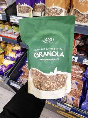 Billede af Grød Hazelnut Butter & Choco Granola