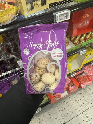 Billede af Happy Easter Marcipanæg med Nougat