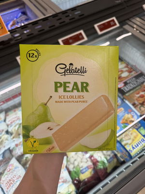 Billede af Gelatelli Pear Ice Lollies