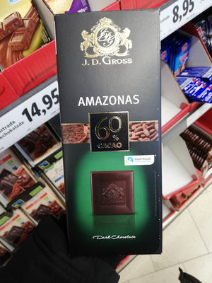 Billede af J. D. Gross Dark Chocolate 60%
