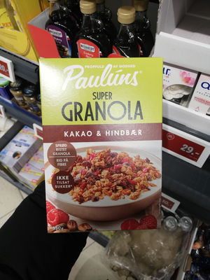 Billede af Pauluns Super Granola Kakao & Hindbær