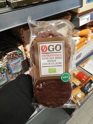 Billede af Øgo Riskiks med Mørk Chokolade