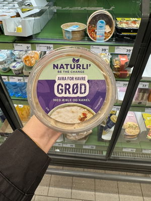 Billede af Naturli' Avra For Havre Grød med Æble og Kanel