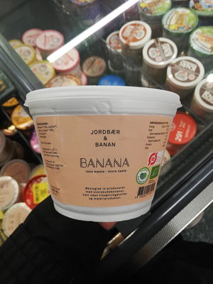 Billede af Banana Jordbær & Banan Is