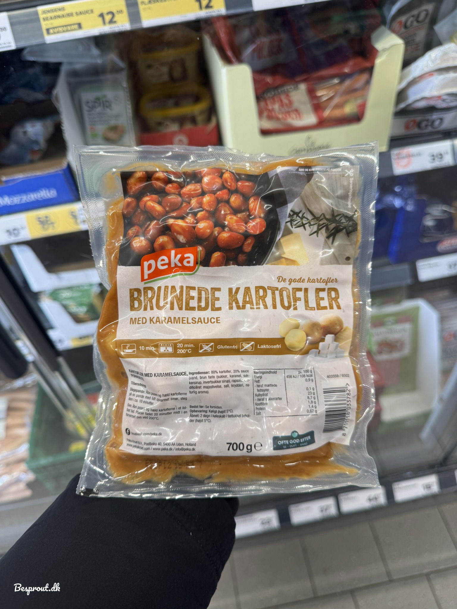 Billede af Peka Brunede kartofler med Karamelsauce