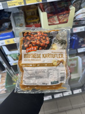 Billede af Peka Brunede kartofler med Karamelsauce