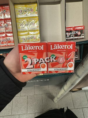 Billede af Läkerol Pastilles Strawberry