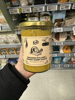 Billede af Koro Vegansk Kylling i Kokos-Karry Sauce