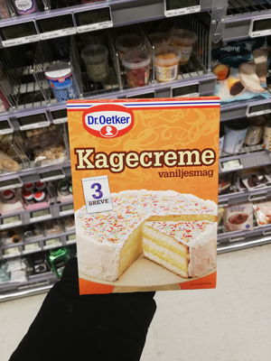 Billede af Dr. Oetker Kagecreme Vaniljesmag