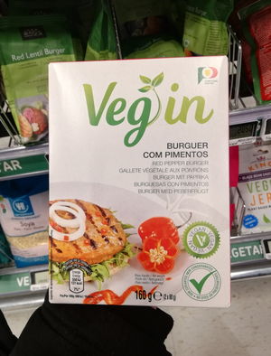 Billede af Vegin Burger med Peberfrugt